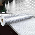 Peel and Stick Wallpaper, Waterproof Contact Paper for Kitchen Countertops Cabinets, Self-Adhesive Removable Aluminum Foil Sticker, Oil Proof Heat Resistant, Easy Clean (40Cm*3M)