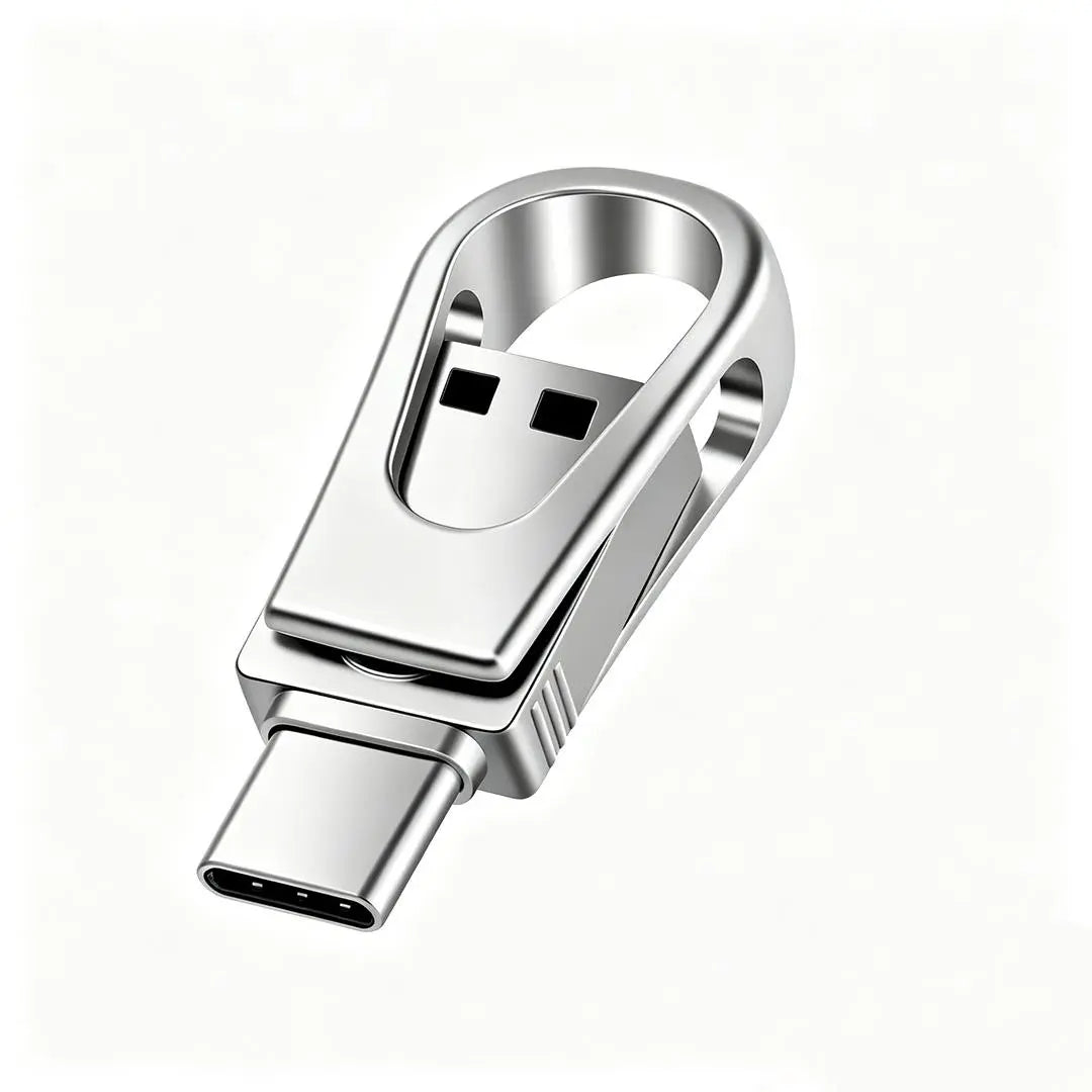 3-In-1 USB Flash Drive, Large Capacity, Dual Interface OTG Type-C, Suitable for Mobile Phones and Computers, Compatible with All Android/ Ios/Harmonyos, Suitable for Students and Office Use, G, Launched in 2026