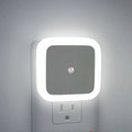 4-Pack LED Night Light with Dusk-To-Dawn Sensor, Plug-In Warm White Night Lights, Automatic On/Off Wall Night Lamps for Bedroom Bathroom Hallway, Soft Ambient Lighting for Home Safety