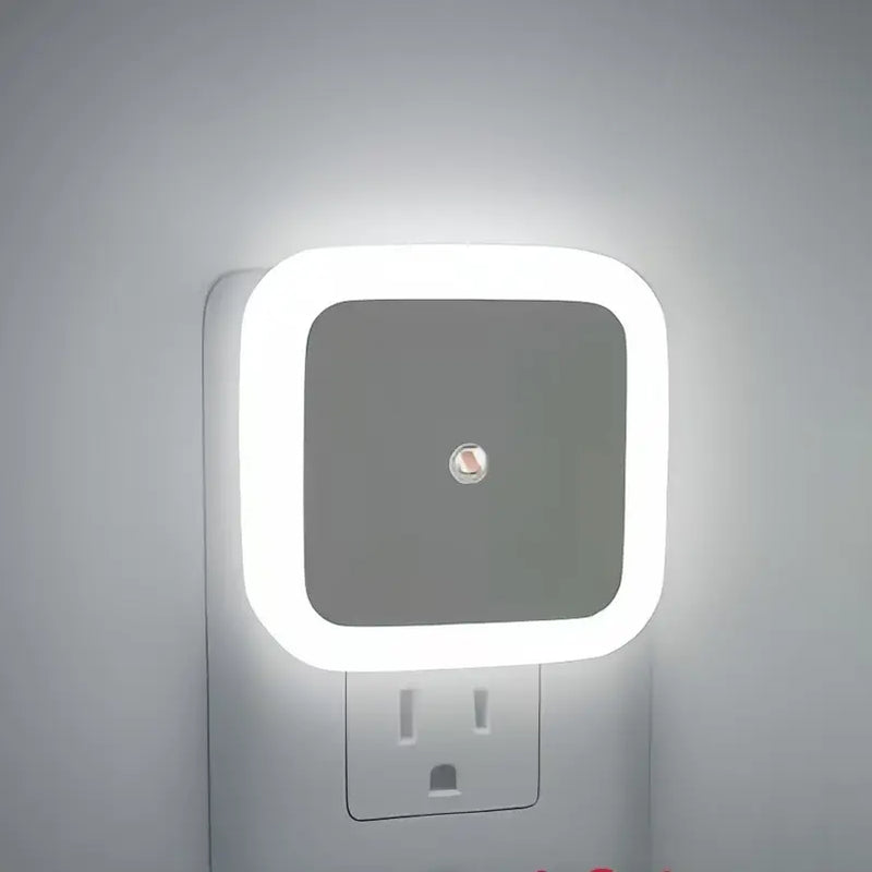 4-Pack LED Night Light with Dusk-To-Dawn Sensor, Plug-In Warm White Night Lights, Automatic On/Off Wall Night Lamps for Bedroom Bathroom Hallway, Soft Ambient Lighting for Home Safety