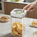 Airtight Insulated Food Storage Set Refrigerator Pantry Organizer Bins Stackable Fridge Organizer Bins with Lids Container Kitchen Set Storage Clear PET Material Odor-Resistant Space-Saving