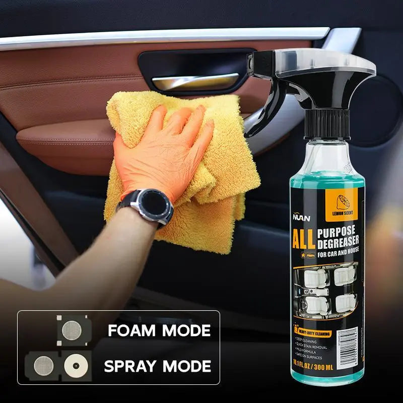 Nuan Heavy Duty Degreaser Upgraded Multipurpose Foam Cleaner, Easy to Use & High-Efficient, 2-In-1 Cleaning & Maintenance!Nuan Heavy Duty Degreaser