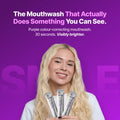 DR.DENT Purple Mouthwash - Sachets 20 Pack - Peroxide-Free - Alcohol Free - Vegan Mint