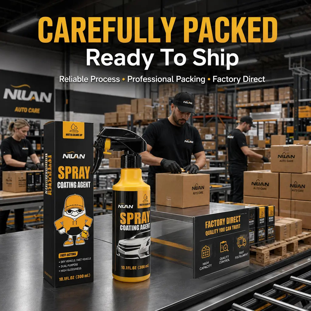 NUAN Nano Car Coating Spray-Revolutionary Spray Coating, Extreme Protection & Dazzling Shine! LP518