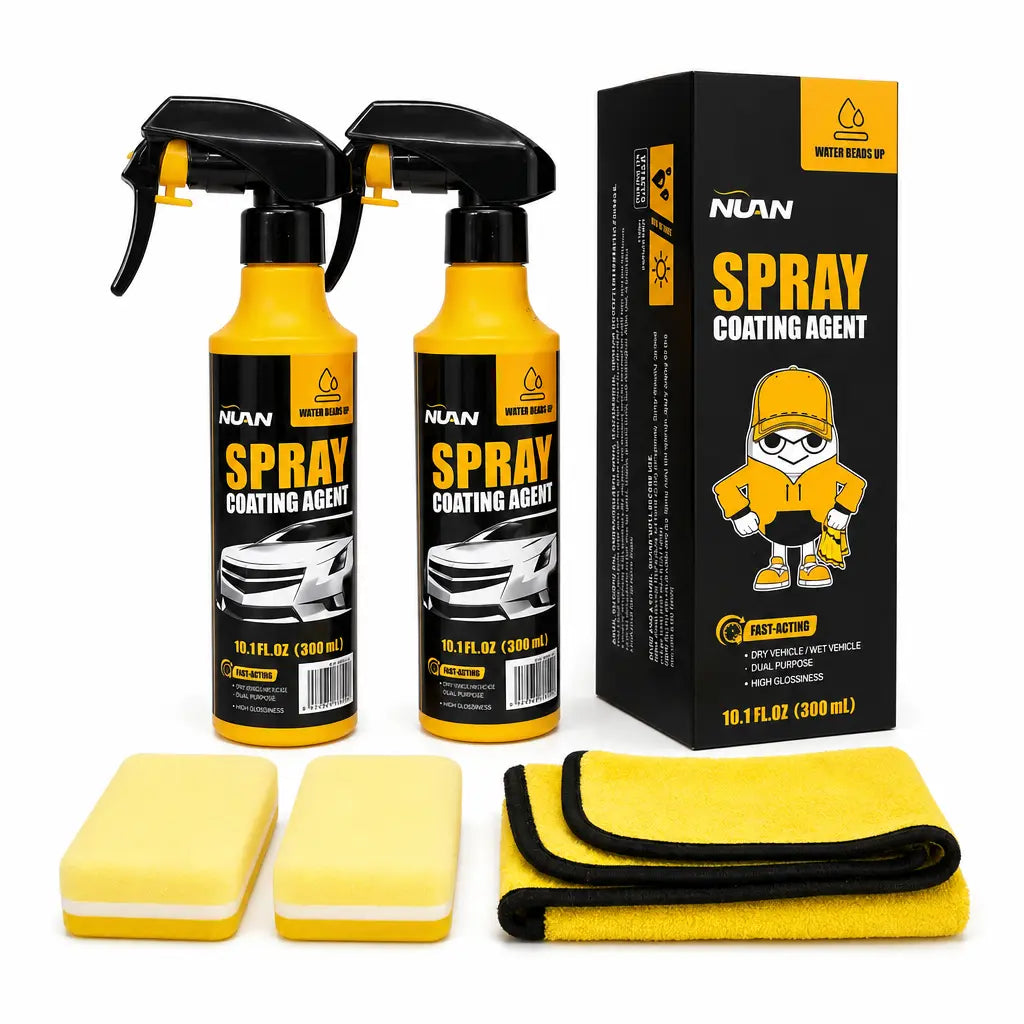 NUAN Nano Car Coating Spray-Revolutionary Spray Coating, Extreme Protection & Dazzling Shine! LP518