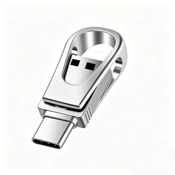 3-In-1 USB Flash Drive, Large Capacity, Dual Interface OTG Type-C, Suitable for Mobile Phones and Computers, Compatible with All Android/ Ios/Harmonyos, Suitable for Students and Office Use, G, Launched in 2026