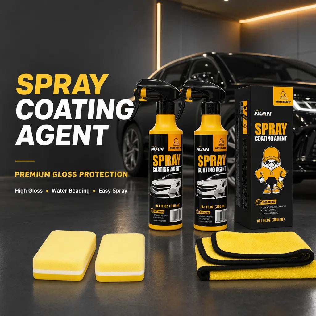 NUAN Nano Car Coating Spray-Revolutionary Spray Coating, Extreme Protection & Dazzling Shine! LP518