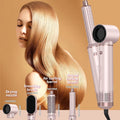 Hair Dryer 5-In-1 Brush with Hot Air Curling & Negative Ion Technology - Versatile Styler for Drying, Curling, Straightening