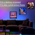 LED Pixel Display 64X64 RGB LED Matrix Panel Programmable Pixel Art Display with Bluetooth APP Control Creative Pixel Screen