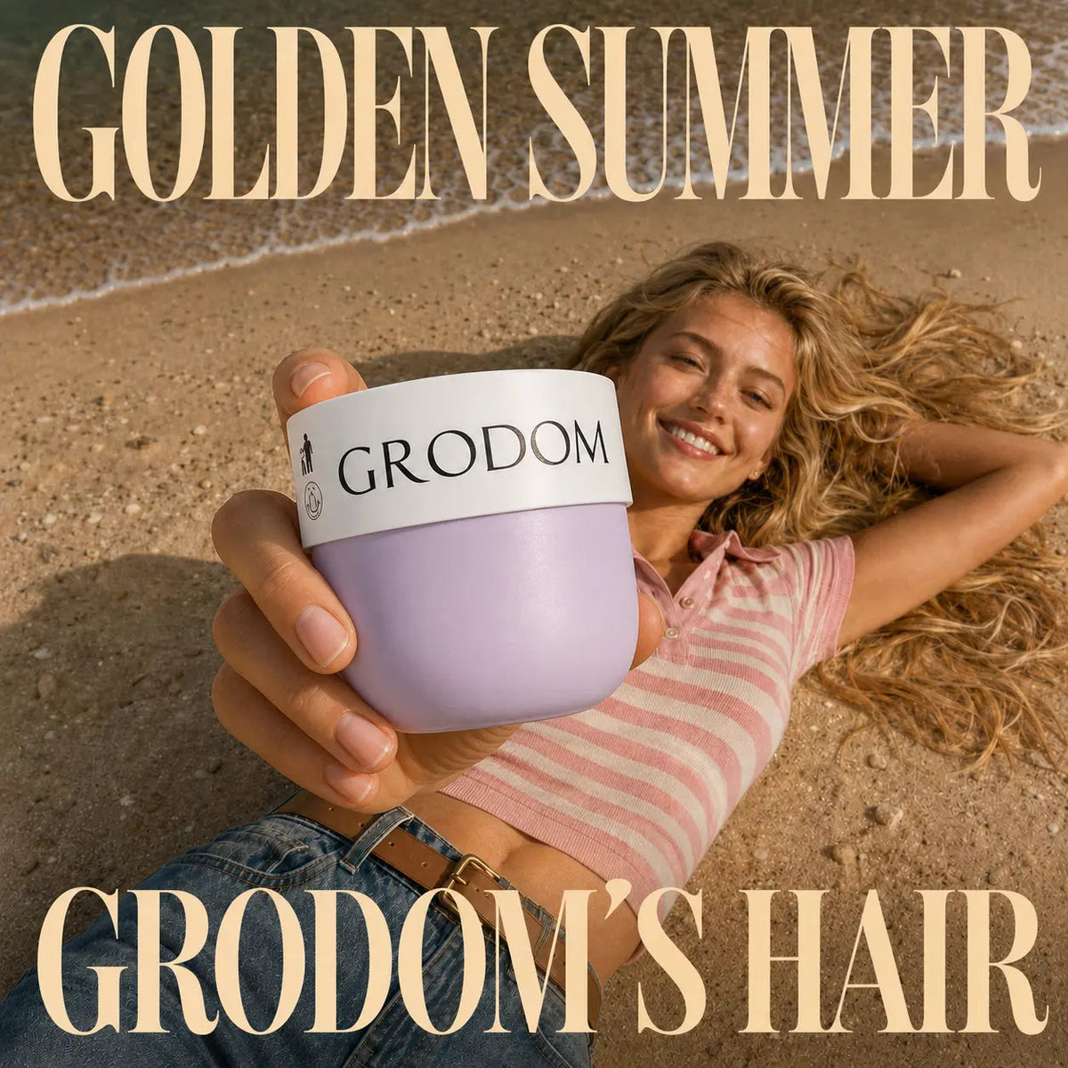 【Summer Kiss】Grodom Hair Mask with Keratin 300G 10.6OZ- Gentle Deep Conditioning Treatment for Hair & Scalp Care, Hair Mask Shampoo, Alcohol-Free Nourishing Moisturizing / Hydration-Based Hair Products Hair Mask Boost Summervibes