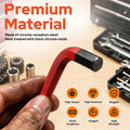 【Father'S Day Gift】Metoxa 27Pc Premium Color-Coded Ball End Hex Key Allen Wrench Set (Metric, SAE) with T-Handle Speed Wrench, Professional Hand Tool Set#Summervibes