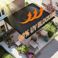 2Pcs 90% Blackout Cloth (Black) - 10 X 13Ft Uv-Resistant Shade Net with Reinforced Rivets, Suitable for Outdoor Adventures / Camping / Garden / Patio / Greenhouse.Mesh Shade Cloth，Easter Gifts