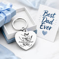 Father’S Day Gift - Dad Gifts from Daughter for Birthday Christmas Valentine’S Day, I'Ll Always Be Your Little Girl, You Will Always Be My Hero Daddy Keychain, Father Daughter Keyring