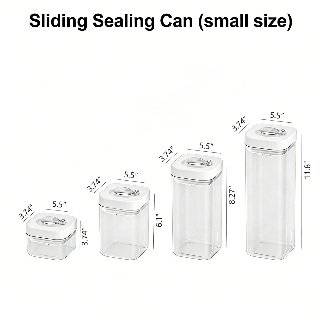 Airtight Insulated Food Storage Set Refrigerator Pantry Organizer Bins Stackable Fridge Organizer Bins with Lids Container Kitchen Set Storage Clear PET Material Odor-Resistant Space-Saving