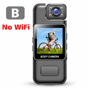 4K Wifi Mini Camera Ultra HD Portable Digital Video Recorder with Infrared Night Vision for Police Bodycam Sports DV and Riding