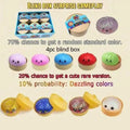 【Blind Box】2026 New Glitter Dumpling Squishy with Steamer Box, Soft Sensory Fidget Steamed Bun Squeeze Tool for Adult Stress & Anxiety Relief,
