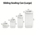 Airtight Insulated Food Storage Set Refrigerator Pantry Organizer Bins Stackable Fridge Organizer Bins with Lids Container Kitchen Set Storage Clear PET Material Odor-Resistant Space-Saving