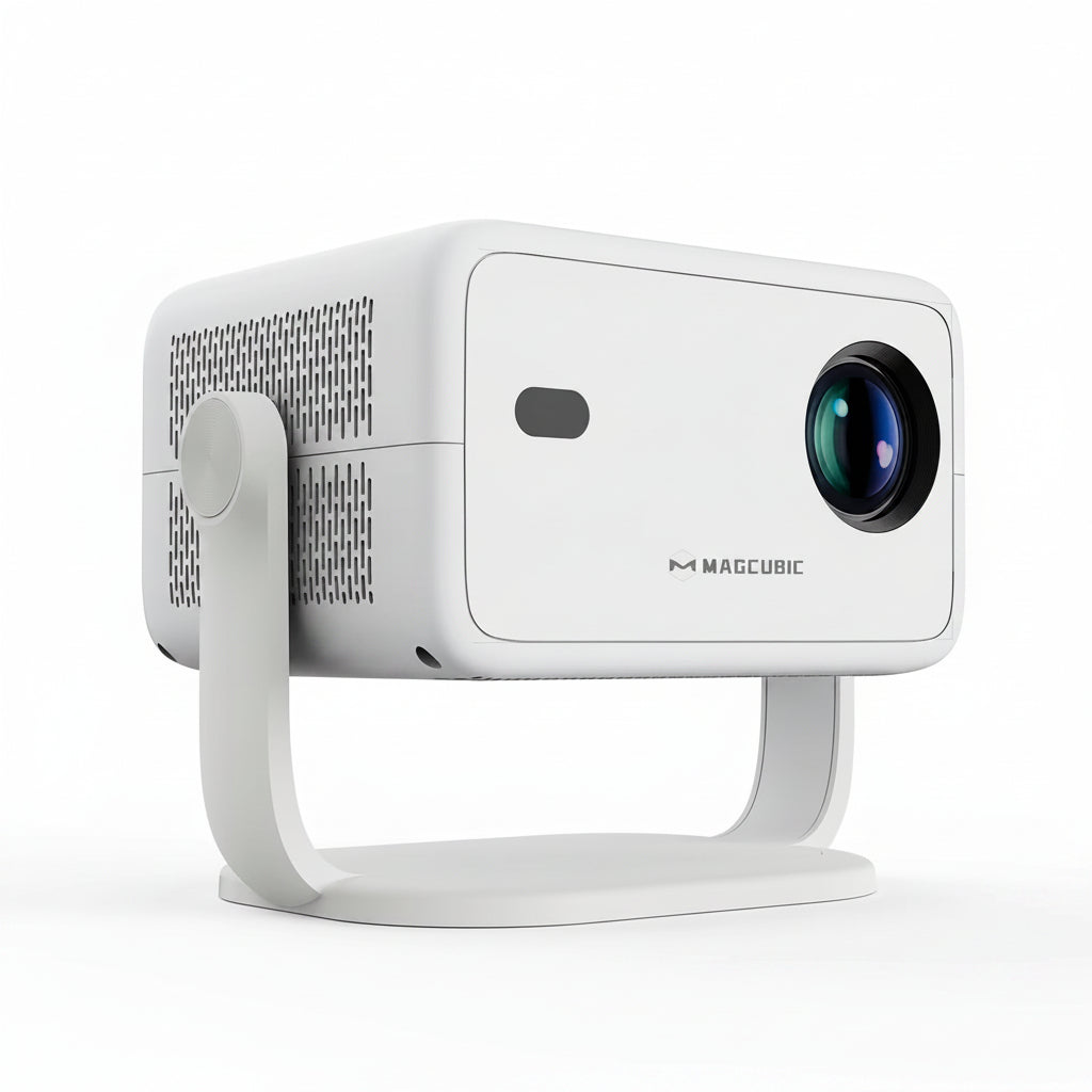 Native 1080P 650ANSI 8K Android14 L018 Projector with Auto Keystone Correction Focus Wifi6 BT5.4 Portable Movie Outdoor