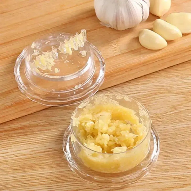 Manual Garlic Twister & Masher, Multi-Functional Mincer & Grinder for Garlic, Onion, Ginger, Herbs, Nuts, Impact Resistant Kitchen Gadget & Home Accessory