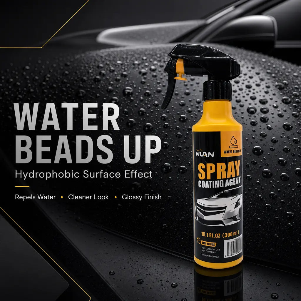 NUAN Nano Car Coating Spray-Revolutionary Spray Coating, Extreme Protection & Dazzling Shine! LP518