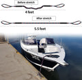 Bungee Dock Lines for Boats, Quick Connect No Knots, Shock Absorbing Mooring Lines, Boating Gifts for Men, Boat Accessories for Pontoon, Bass Boat, Jet Ski